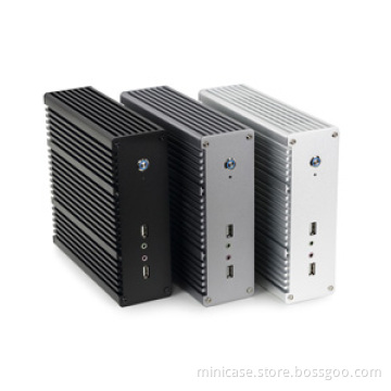 Realan Aluminum Industrial Computer host M1766-SKLUT2-i5-6200U